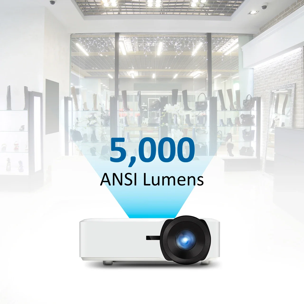 Độ sáng cao 5.000 ANSI Lumens – ViewSonic LS860WU