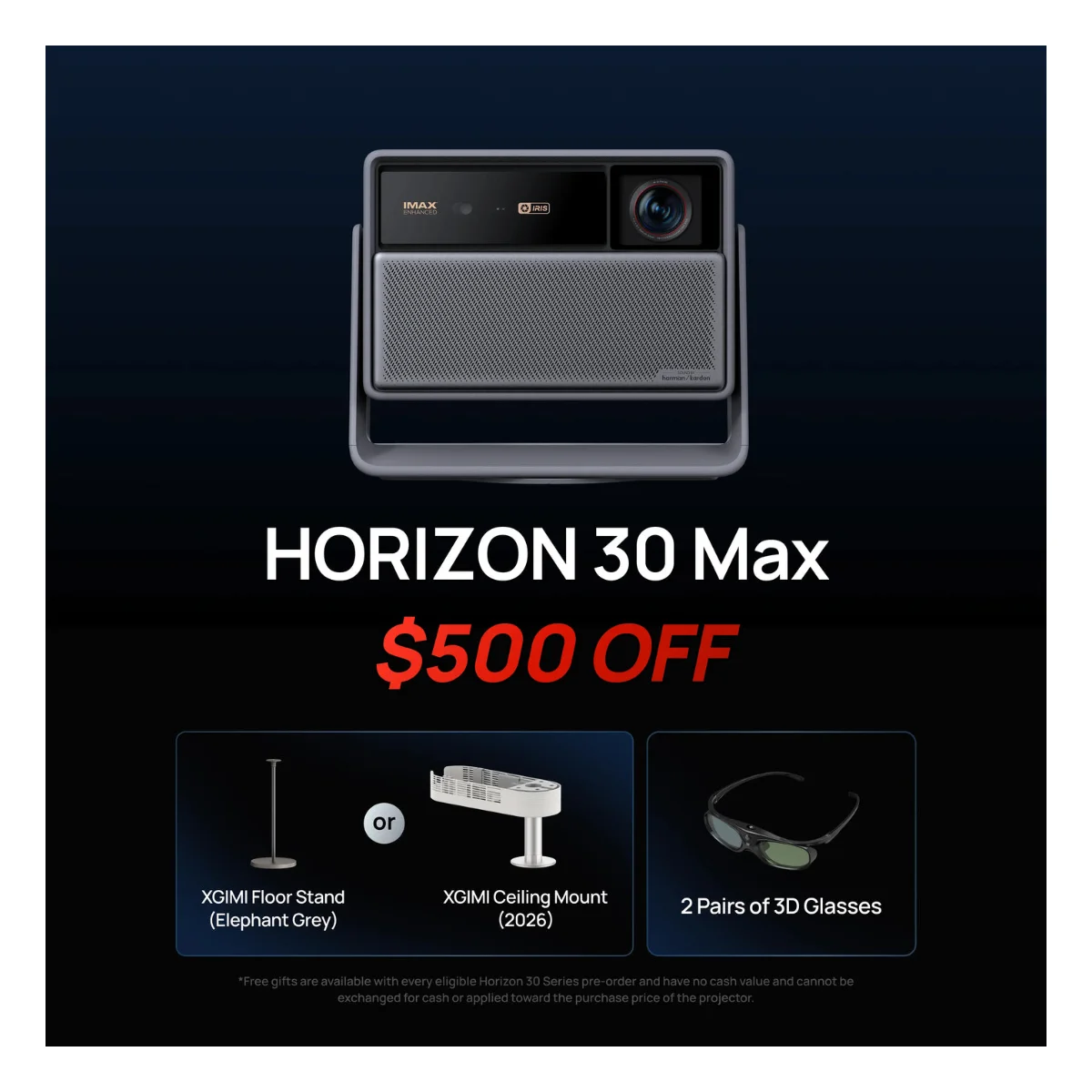 Máy chiếu XGIMI HORIZON 30 Max
