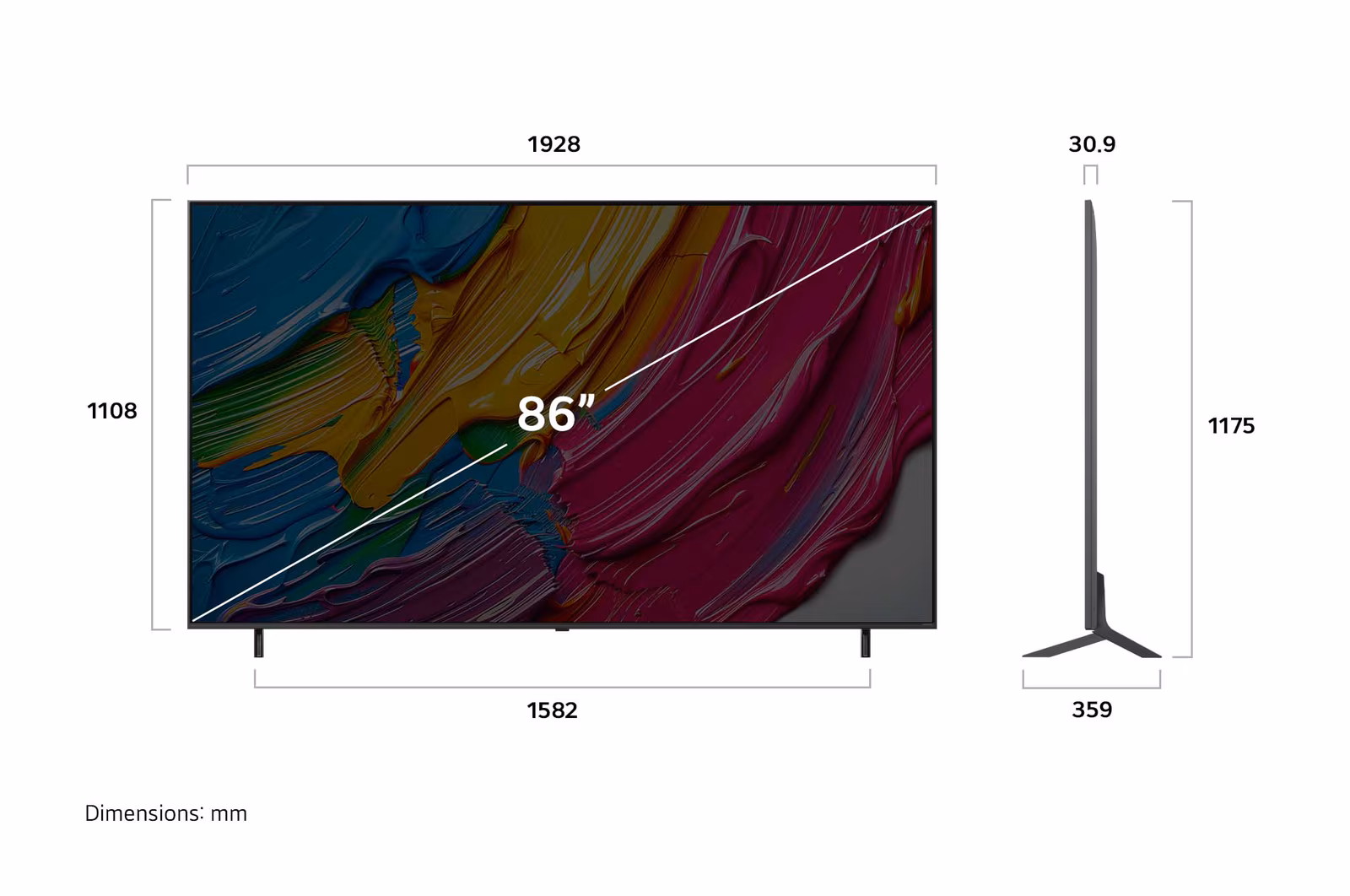 Tivi LG QNED AI QNED80 86 inch 86QNED80ASA 4K